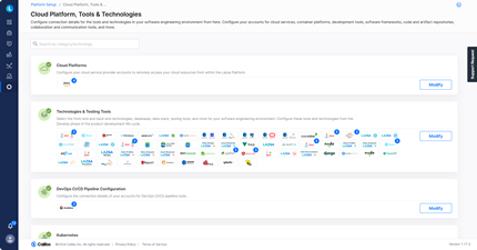 Calibo platform setup