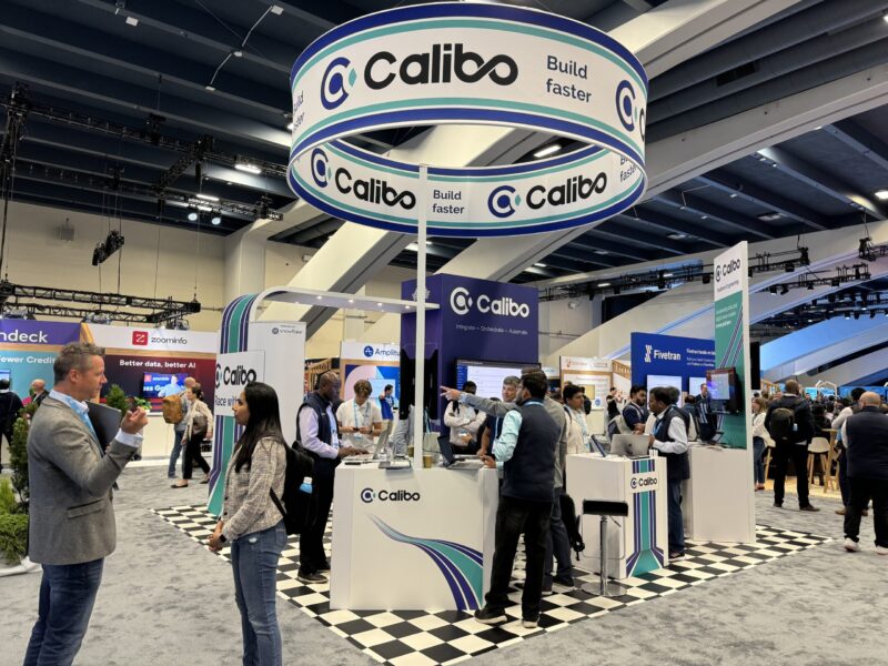 Calibo booth at Snowflake Summit SF 2024
